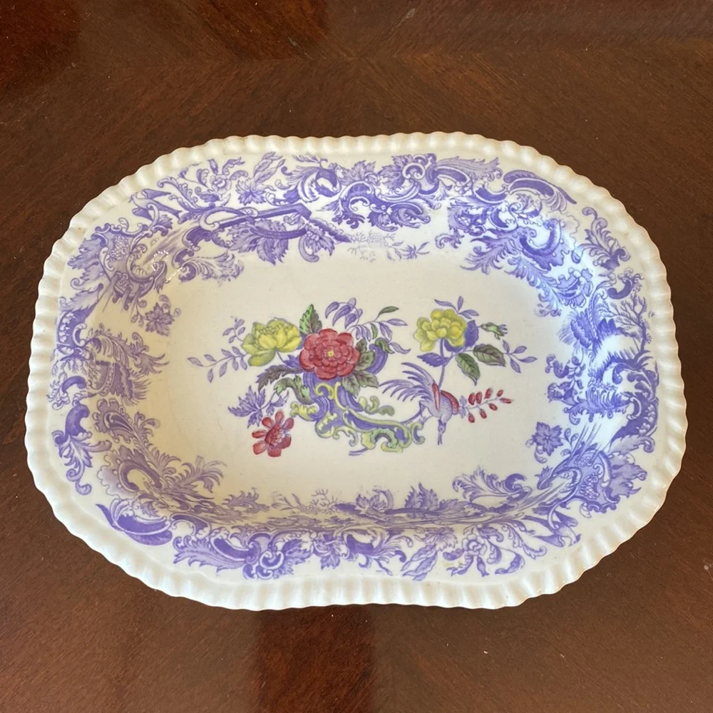 Mulberry Beverly Spode England Small 9’ Oval Plater - Picture 4 of 10